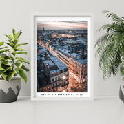 Affiche - Poster de la rue du Sec-Arembault à Lille - Photographie de Benjamin Clipet - Une idée cadeau de décoration à offrir à un proche. 